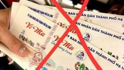 Xuất hiện tình trạng lừa đảo bán vé giả Carnaval Hạ Long 2025