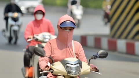 Hà Nội nắng nóng, nhiệt độ cao nhất 35 độ C