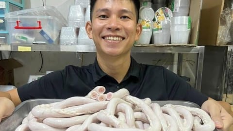 Chủ quán Lòng Chát thừa nhận lòng se điếu dài 40m là 'nói quá'