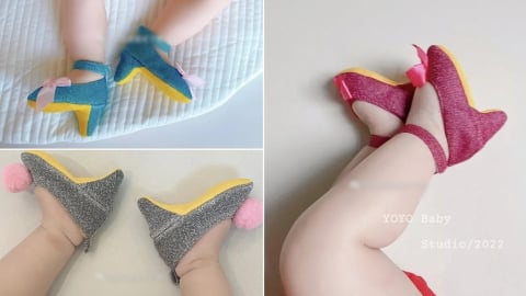Nền tảng thương mại bị chỉ trích vì bán giày cao gót cho trẻ sơ sinh