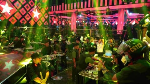 Khởi tố 6 vụ án, bắt 22 bị can tại quán bar liên quan đến ma túy