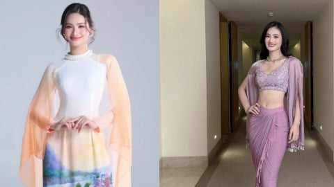 Miss World 2025: Ý Nhi tỏa sáng với áo dài sông Hằng, vào Top 48 phần thi Tài năng
