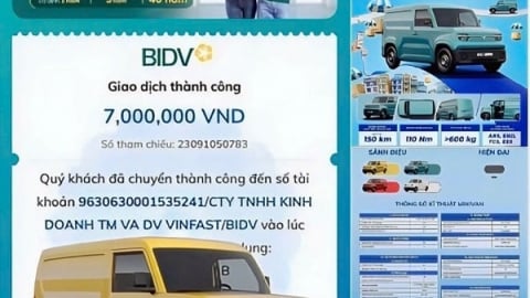 Khách hàng Việt háo hức khoe “bấm nút” chốt cọc sớm VinFast EC Van