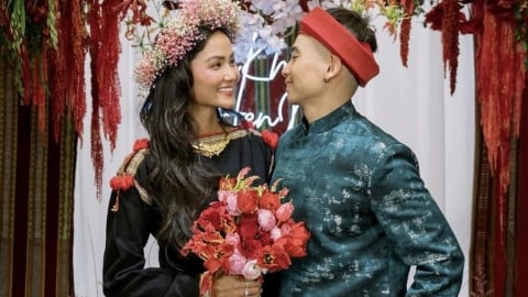 H'Hen Niê mang thai con đầu lòng ở tháng thứ 4