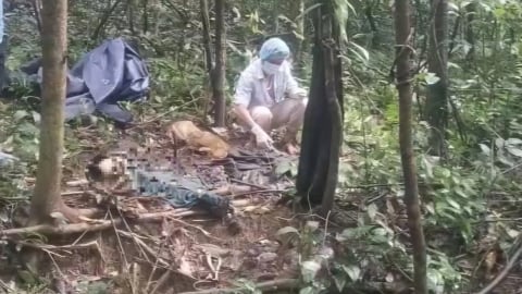 Quảng Ngãi: Phát hiện bộ xương nghi là của đối tượng trốn truy nã