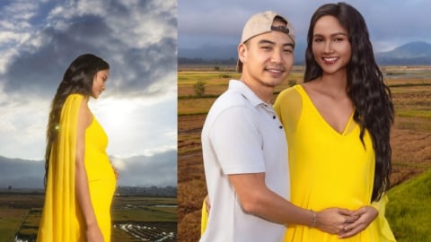 H' Hen Niê lần đầu khoe bụng bầu 4 tháng trong MV