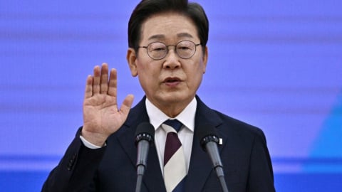 Ông Lee Jae-myung tuyên thệ nhậm chức Tổng thống Hàn Quốc