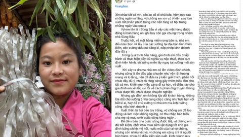 TikToker Sùng Bầu xin lỗi sau lùm xùm 'bom' 20 tấn miến