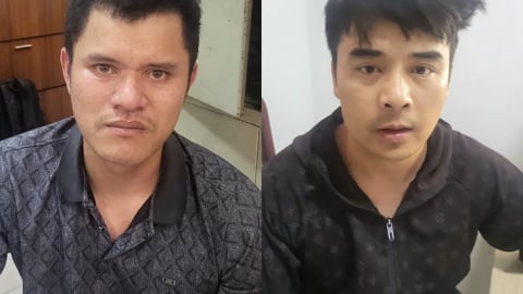 Bắt 2 đối tượng trong vụ phụ xe ôm CSGT để tài xế tẩu thoát