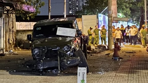 Vụ xe Jeep tông chết 2 người ở TP HCM: Tài xế ra trình diện tại Đồng Tháp