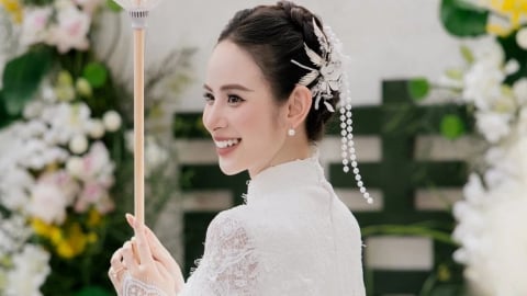 'Dâu hào môn' Hương Liên đã đăng ký kết hôn