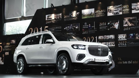 Mercedes-Maybach GLS 600 2025 ra mắt tại Việt Nam, giá hơn 12 tỷ đồng