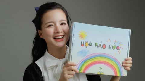MC Minh Trang tiếp tục gây tranh cãi vụ Làng Háo Hức