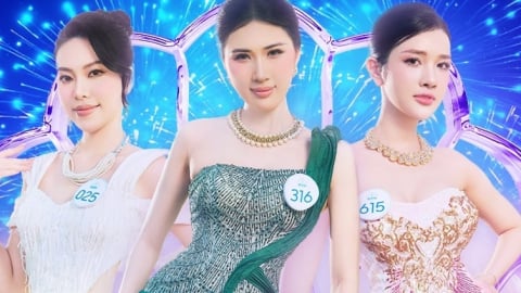 Á hậu Biển VN Toàn cầu 2025 gây tranh cãi khi ví bạch tuộc là biểu tượng phụ nữ
