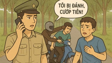 Thanh niên dựng hiện trường bị cướp để che giấu nợ nần