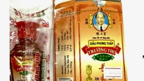 Yêu cầu ngừng sử dụng khẩn cấp 'Dầu phong thấp Trường Thọ'