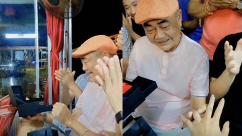 NSND Việt Anh được bạn gái kém 36 tuổi cầu hôn trong ngày sinh nhật