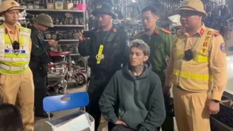 Rapper Bình Gold bị phát hiện dương tính ma túy sau khi lạng lách trên cao tốc