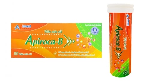 Thu hồi viên sủi Apiroca-B có hàm lượng vitamin B2 vượt ngưỡng