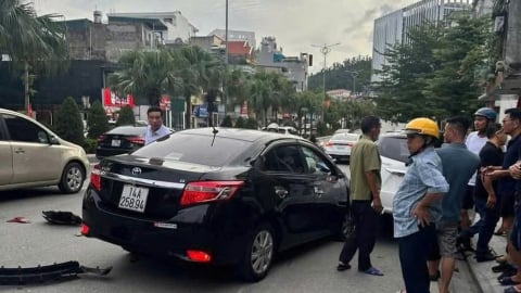 Phó Giám đốc say rượu lái ô tô gây tai nạn liên hoàn ở Quảng Ninh