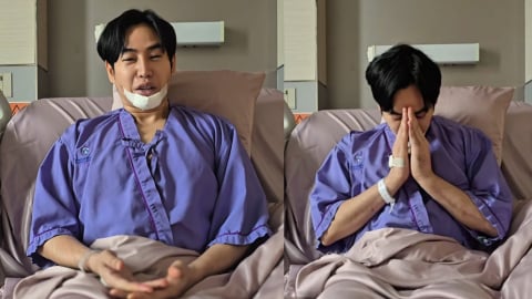 Ca sĩ Peck Palitchoke xin lỗi sau vụ bị chém ở trạm xăng