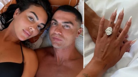 Cristian Ronaldo dùng nhẫn triệu USD cầu hôn bạn gái lâu năm Georgina Rodríguez