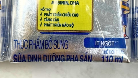 Thực phẩm bổ sung dạng sữa cho trẻ: Những điều cần hiểu đúng