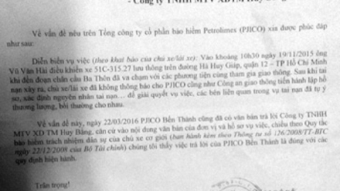 Vụ 'Vì sao Pjico Bến Thành 'không' bồi thường khách hàng': Công an phường không đủ chức năng xác nhận hồ sơ?