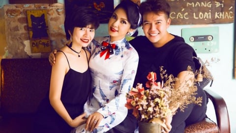 Sao Việt khoe sắc với áo dài “Cô Bông Sài Gòn”