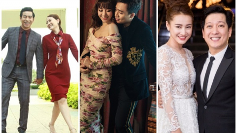 Những cặp sao Việt đẹp đôi từ trên màn ảnh đến ngoài đời thật