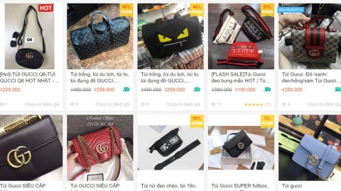 Thả nổi việc mở shop, Lazada, Shopee... thành điểm buôn hàng giả, nhái