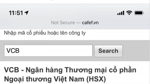 Hoa hậu Mai Phương Thuý gom cổ phiếu VCB ở ngưỡng 40.000 - 50.000 đồng?