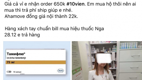 Đổ xô mua Tamiflu phòng cúm