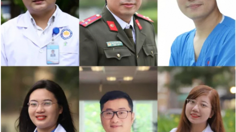 10 thầy thuốc trẻ Việt Nam tiêu biểu năm 2021