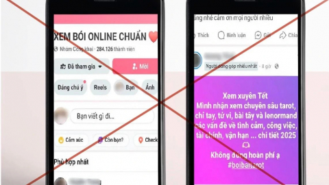 Cảnh giác với chiêu trò lừa đảo xem bói, giải hạn online đầu năm 