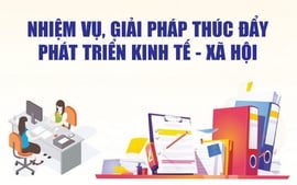 Infographics: Nhiệm vụ, giải pháp thúc đẩy phát triển kinh tế-xã hội