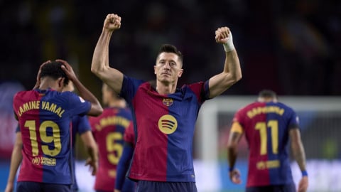 Barca đón tin vui từ Lewandowski trước trận gặp Inter Milan