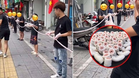 Hà Nội: Đề nghị kiểm tra quán bán lòng se điếu dài 40m