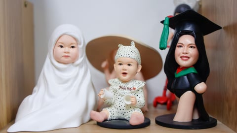 Tượng mini tả thực 'gây sốt' giới trẻ