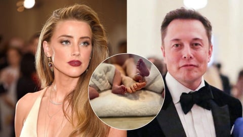 Elon Musk bị nghi là cha của các con Amber Heard
