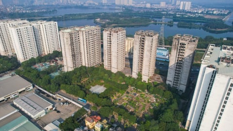 Ký túc xá, trung tâm thương mại thành nơi làm việc của 2 phường mới ở Hà Nội