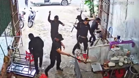 Đắk Lắk: Bắt 2 nghi phạm nhóm giang hồ đập phá quán phở