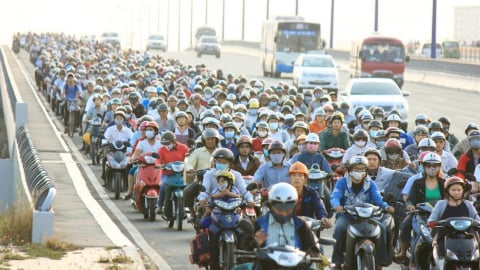 Lùi thời điểm kiểm định khí thải xe máy ở Hà Nội, TP HCM

