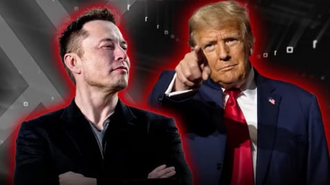 Tổng thống Donald Trump và Elon Musk khẩu chiến, phố Wall đỏ rực, Tesla bốc hơi 152 Tỷ USD