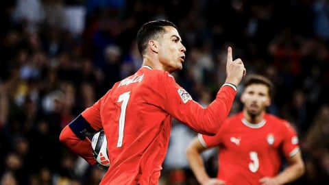 Ronaldo lập kỷ lục 'vô tiền khoáng hậu' tại Nations League
