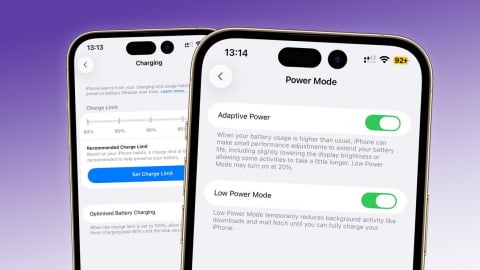 iOS 26 thêm tính năng 'Adaptive Power' giúp tiết kiệm pin