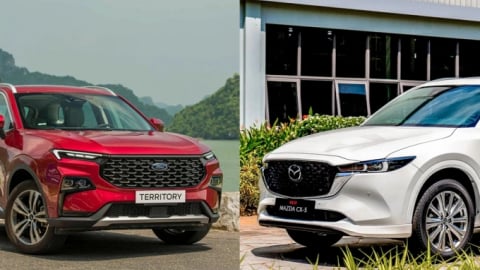 Ford Territory bán vượt Mazda CX-5, chiếm ngôi đầu phân khúc SUV cỡ C 