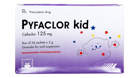 Thu hồi thuốc Pyfaclor Kid do không đạt chất lượng