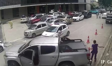 Hà Nội: Ô tô lùi trong bệnh viện, cuốn người phụ nữ vào gầm xe