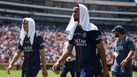 Các đội bóng vật lộn với thời tiết nắng nóng ở Club World Cup 2025